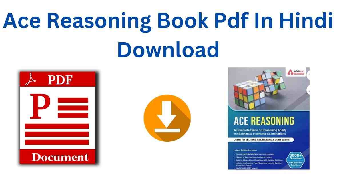 Ace Reasoning Book Pdf In Hindi Download